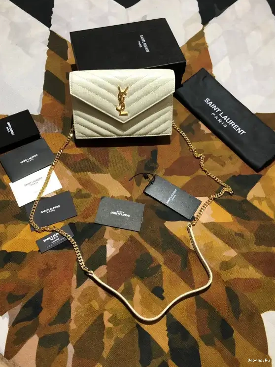 CHAIN YSL WALLET CASSANDRE MATELASSÉ 0701